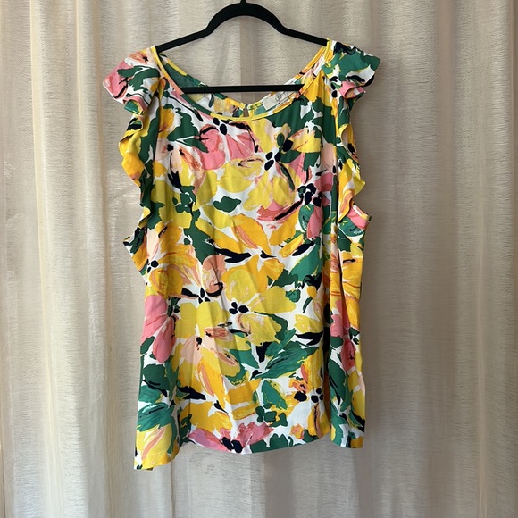 Pretty Loft blouse, xxl, NWT. - Picture 3 of 6